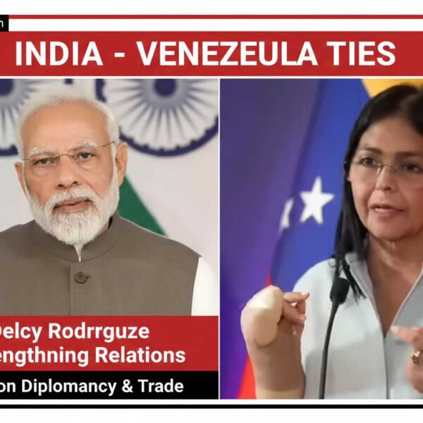 PM Modi Holds Talks with Venezuela's Acting President