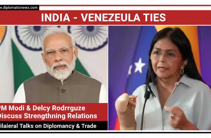 PM Modi Holds Talks with Venezuela's Acting President