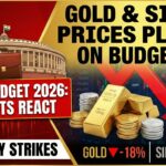 Gold and Silver Prices Fall on Budget Day as Markets React to Union Budget 2026